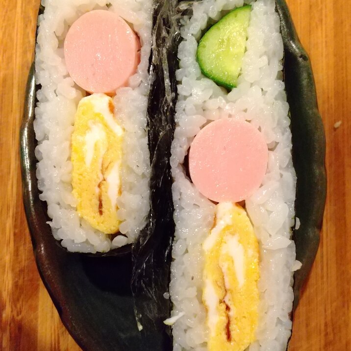 お弁当にも!朝食にも!数回△おにぎらずのコツ△